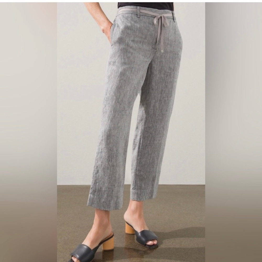 Chico's Gray Ankle Pants